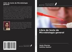 Bookcover of Libro de texto de Microbiología general