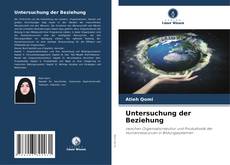 Bookcover of Untersuchung der Beziehung
