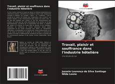 Buchcover von Travail, plaisir et souffrance dans l'industrie hôtelière
