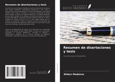 Copertina di Resumen de disertaciones y tesis