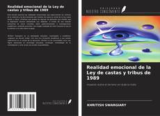 Обложка Realidad emocional de la Ley de castas y tribus de 1989