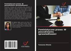 Capa do livro de Feministyczne prawo: W poszukiwaniu sprawiedliwości 