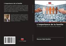 Buchcover von L'importance de la famille