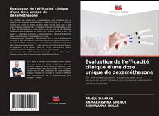 Обложка Évaluation de l'efficacité clinique d'une dose unique de dexaméthasone