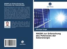 Capa do livro de MADM zur Erforschung des Potenzials der Solarenergie 