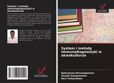 Capa do livro de System i metody immunodiagnostyki w akwakulturze 