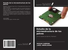 Capa do livro de Estudio de la microestructura de los polvos 