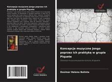 Capa do livro de Koncepcje muzyczne Jongo poprzez ich praktykę w grupie Piquete 