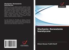 Capa do livro de Słuchanie: Rozważania teoretyczne 