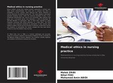 Medical ethics in nursing practice kitap kapağı