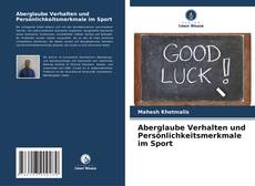 Capa do livro de Aberglaube Verhalten und Persönlichkeitsmerkmale im Sport 