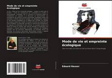 Capa do livro de Mode de vie et empreinte écologique 