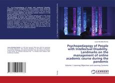 Buchcover von Psychopedagogy of People with Intellectual Disability. Landmarks on the management of online academic course during the pandemic
