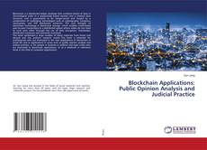 Copertina di Blockchain Applications: Public Opinion Analysis and Judicial Practice