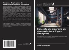 Capa do livro de Concepto de programa de desarrollo tecnológico inteligente 