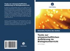 Capa do livro de Texte zur wissenschaftlichen Aufklärung im Biologieunterricht 