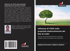 Couverture de Influenza di V2O5 sulle proprietà elettrochimiche del film di CeO2