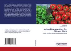 Buchcover von Natural Preservatives for Chicken Block