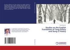 Buchcover von Studies on the English Translation of Tang Poetry and Song Ci Poetry