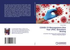 Copertina di COVID-19 Management One Year after, Questions Arising