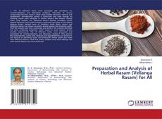 Copertina di Preparation and Analysis of Herbal Rasam (Vellanga Rasam) for All