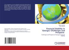 Copertina di Financial Stability in Georgia: Challenges and Prospects