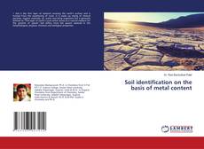 Copertina di Soil identification on the basis of metal content