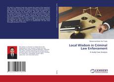 Copertina di Local Wisdom in Criminal Law Enforcement