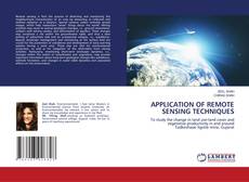 Copertina di APPLICATION OF REMOTE SENSING TECHNIQUES