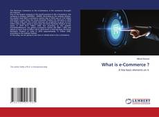 Copertina di What is e-Commerce ?