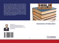 Buchcover von Economics of Education