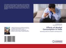 Buchcover von Effects of Alcohol Consumption in India
