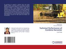 Buchcover von Technical Performance of Combine Harvester