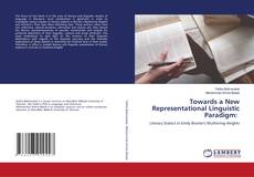 Copertina di Towards a New Representational Linguistic Paradigm: