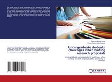 Copertina di Undergraduate students' challenges when writing research proposals