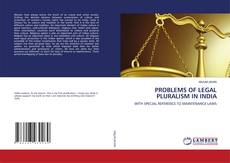 Copertina di PROBLEMS OF LEGAL PLURALISM IN INDIA