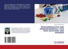 Copertina di BIOPHARMACEUTICS AND PHARMACOKINETICS -VIVA VOCE QUESTIONS AND ANSWERS