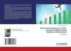 Buchcover von Some Contributions in Two-Stage Sampling Using Auxiliary Information