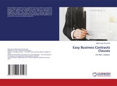 Copertina di Easy Business Contracts Clauses