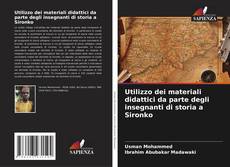 Utilizzo dei materiali didattici da parte degli insegnanti di storia a Sironko kitap kapağı