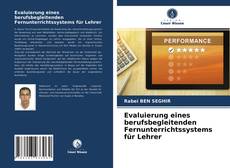 Copertina di Evaluierung eines berufsbegleitenden Fernunterrichtssystems für Lehrer