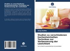 Borítókép a  Studien zu verschiedenen hochentwickelten Techniken zur Verbesserung der Löslichkeit - hoz