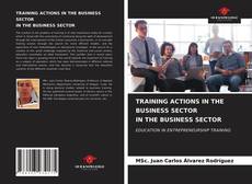 TRAINING ACTIONS IN THE BUSINESS SECTOR IN THE BUSINESS SECTOR的封面