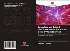 Buchcover von La puissance bêta-1 absolue comme indication de la synaptogénèse