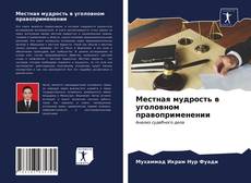 Обложка Местная мудрость в уголовном правоприменении