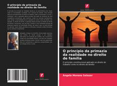 Buchcover von O princípio da primazia da realidade no direito de família