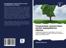 Обложка Сохранение экосистемы путем переработки свинца