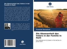 Capa do livro de Die Abwesenheit des Vaters in der Familie in Haiti 