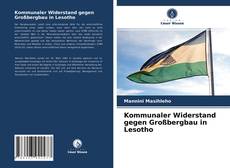 Capa do livro de Kommunaler Widerstand gegen Großbergbau in Lesotho 