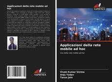 Copertina di Applicazioni della rete mobile ad hoc